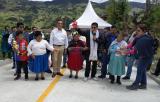 Inauguramos el pavimentado de calles céntricas de la parroquia Pindilig, cantón Azogues