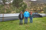Prefectura mejora dos sistemas de riego en comunidades de Gualleturo del cantón Cañar.