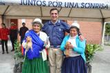 Familias de parroquias de Biblián y Solano reciben animales menores
