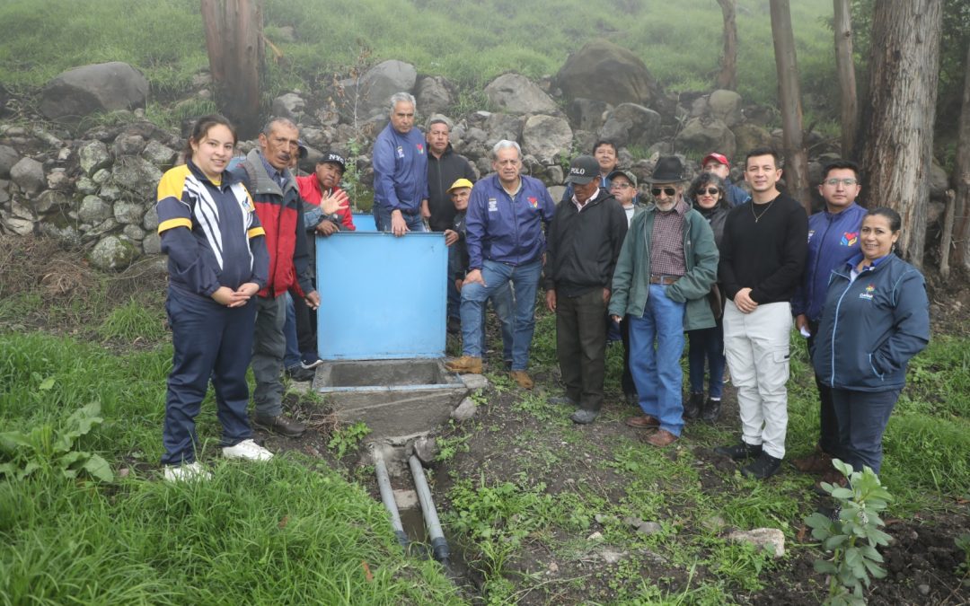 Garantizamos el acceso al agua de riego en El Tambo