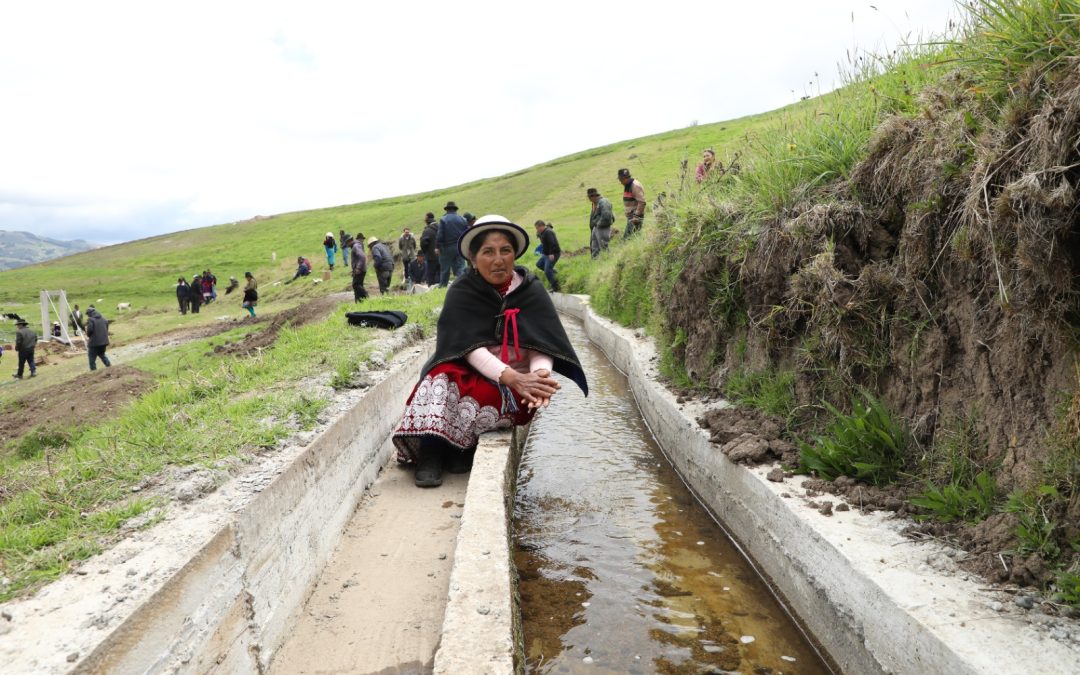 Más áreas productivas con dotación de agua de riego