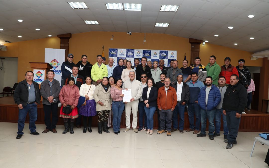 Construiremos nuevo embalse para riego en Gualleturo